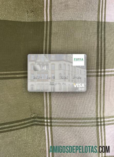 Luxemburgo Banque Fortuna Visa Cartão de Débito Photolook Front baixar para verificação